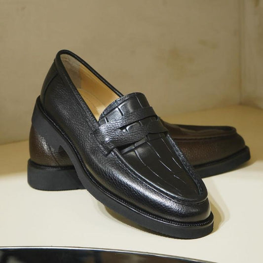 Italian Handmade Genuine Leather Men's Loafers