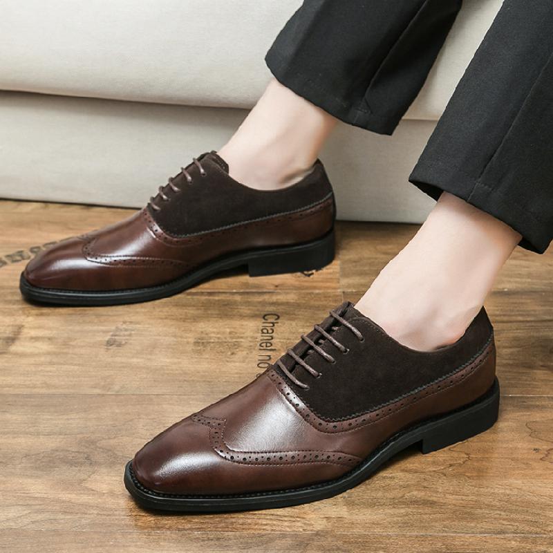 Handmade Classic Men's Formal Oxford Shoes