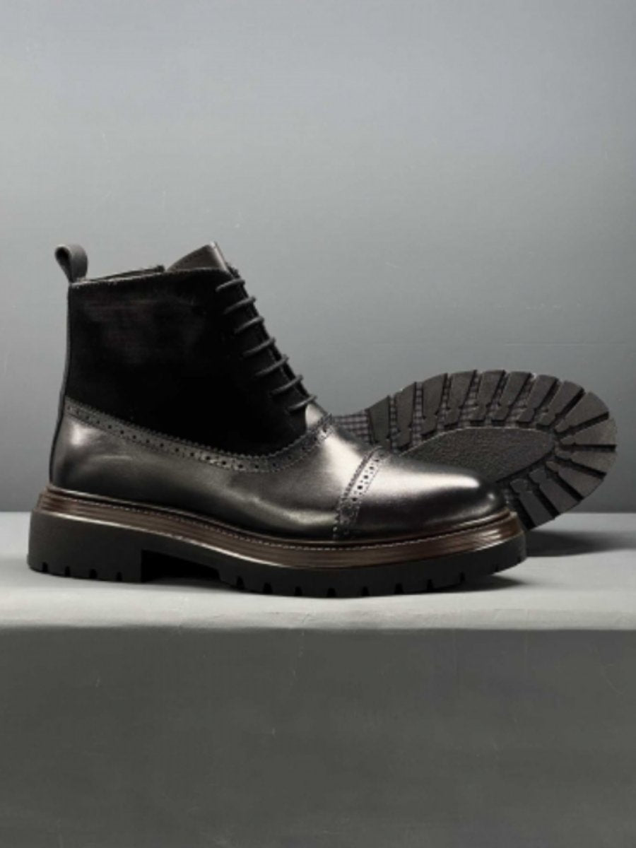 Lace-up Martin Boots For Fall And Winter