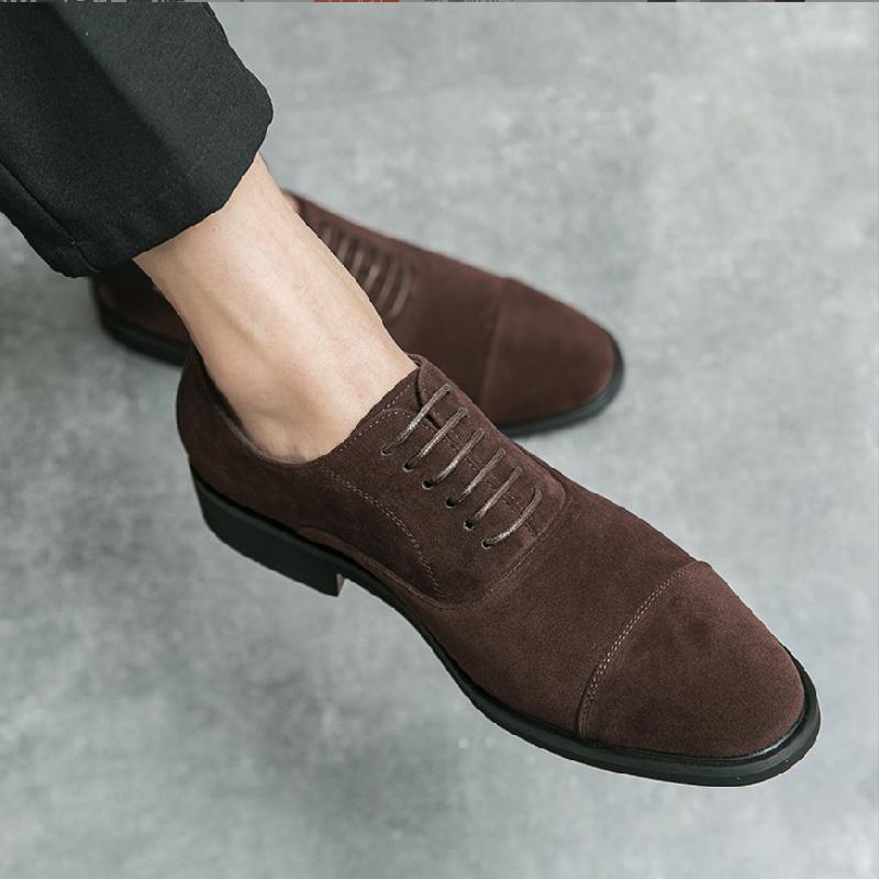 Classic Suede Oxfords