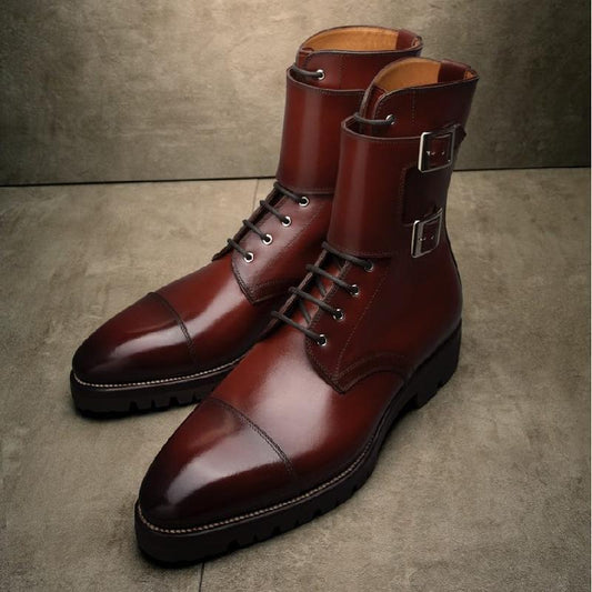 Men's Fashion High Top Boots