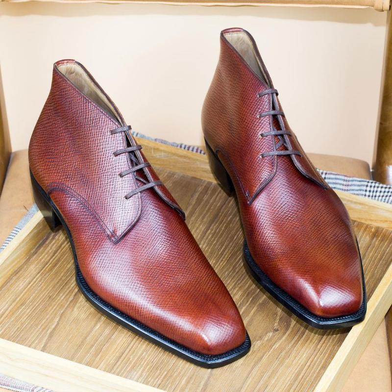 Chukka Leather Boot Handcrafted Men's Boot