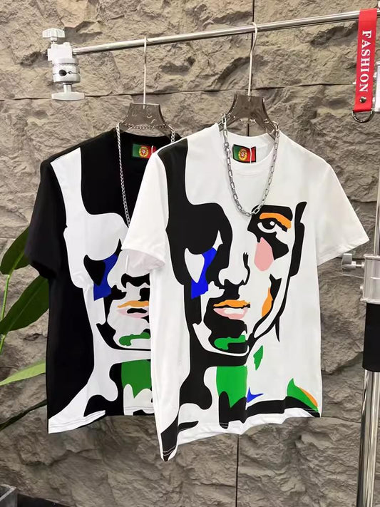 Summer fashion loose casual tops versatile super hot slim short sleeve T-shirt