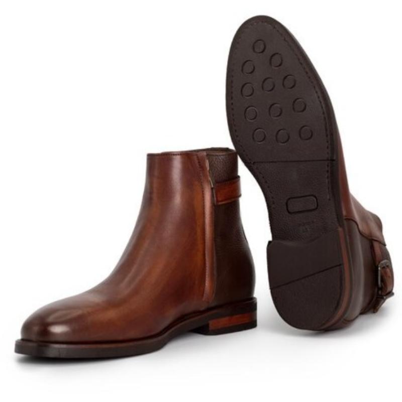 Men's Chelsea Boots-claret