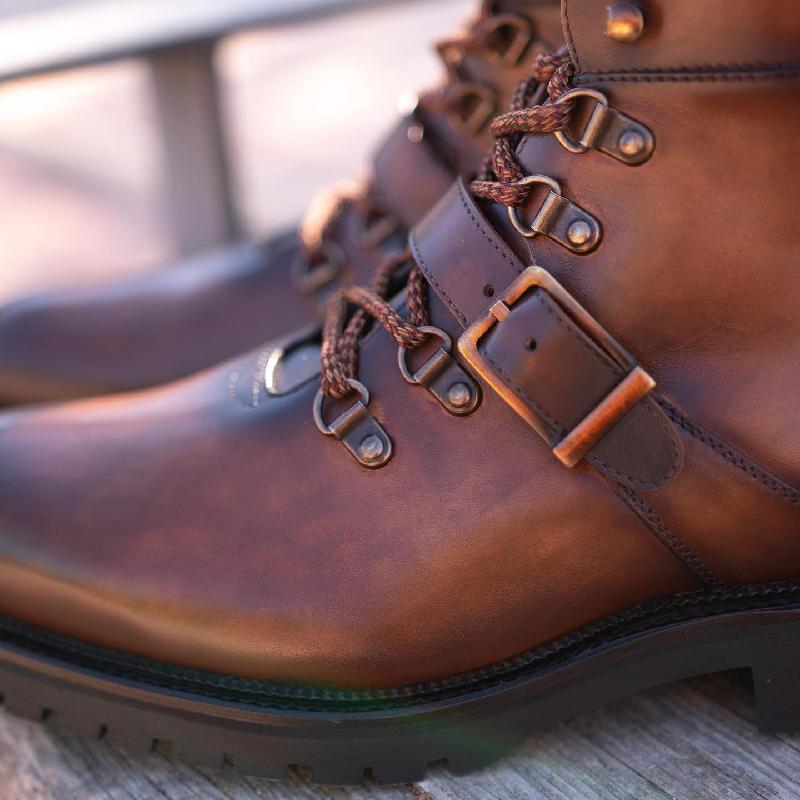 Handmade Men's Mountaineering Boots