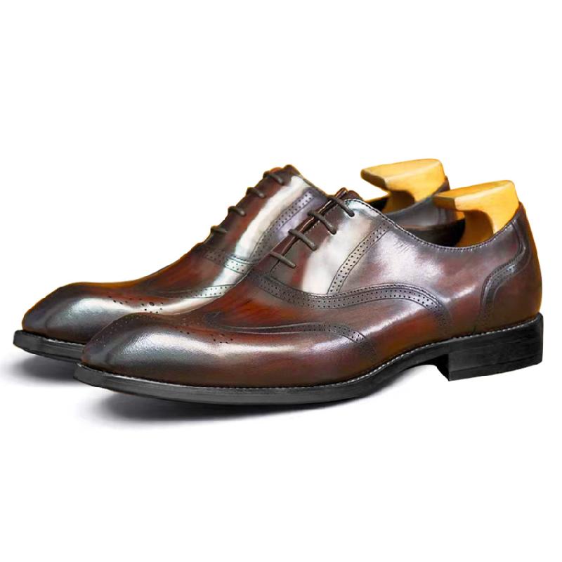 Handmade Brock Square Head Oxford