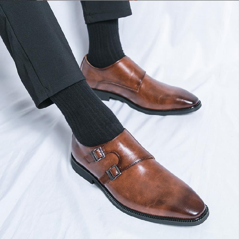 Classic Double Monk Strap Monks