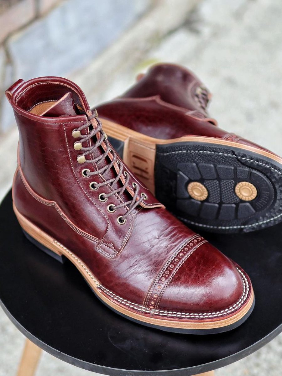 Handmade Leather Classic Men's Work Boots