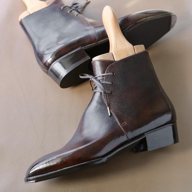 Handmade Coffee Chukka Boots