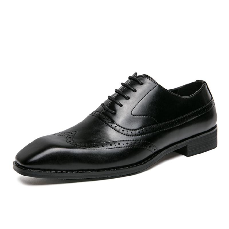 Leather Business Formal Oxfords