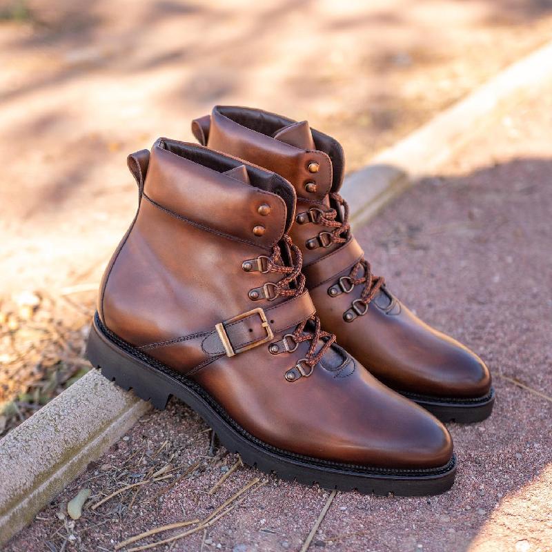 Handmade Men's Mountaineering Boots