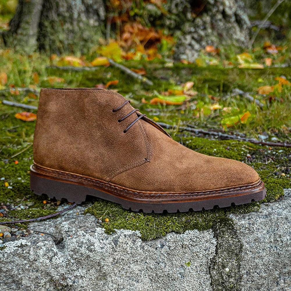 Handmade Men's Suede Chukka Boots