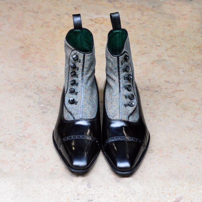 Handmade Italian Vintage Ankle Boots