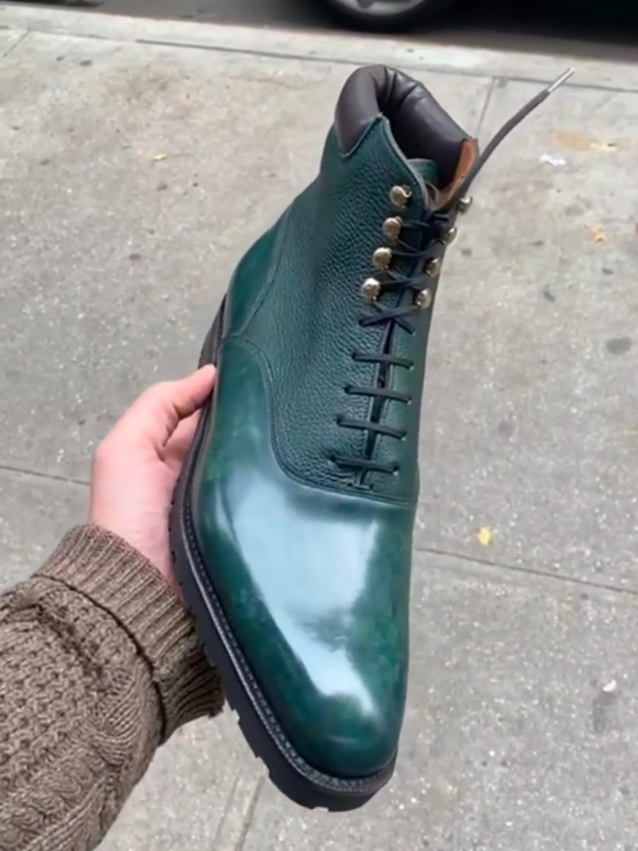 Handmade Luxury Men's Fall/Winter Formal Boots