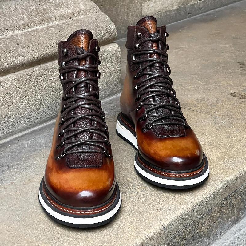 Men's Fashion Lace Up High Top Boots