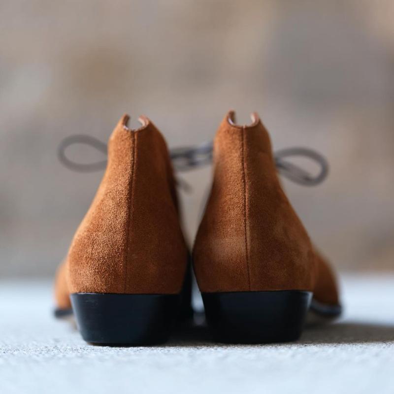 Handmade Luxury Suede Men's Chukka Boots