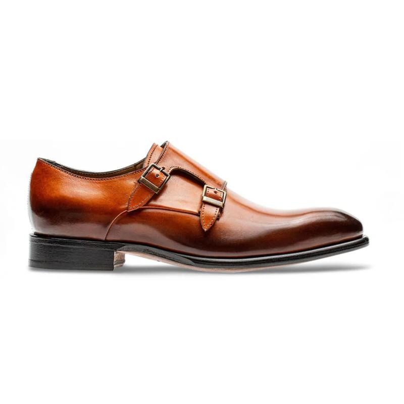 Italian Handmade Classic Monk Shoes