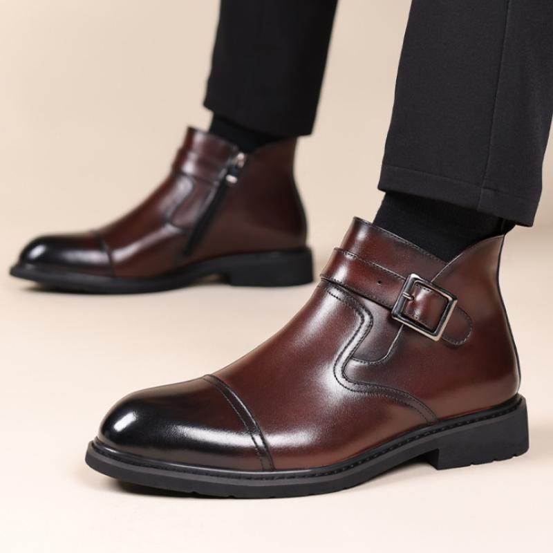 Men's Fashion Classic Leather Boots